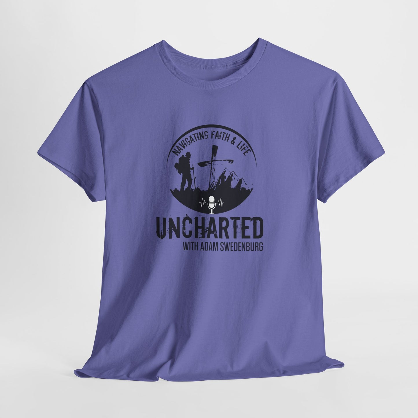 Uncharted Adventure Tee | Unisex Heavy Cotton Shirt, Casual Wear, Travel Gift, Outdoor Adventure, Nature Lovers, Summer Tee