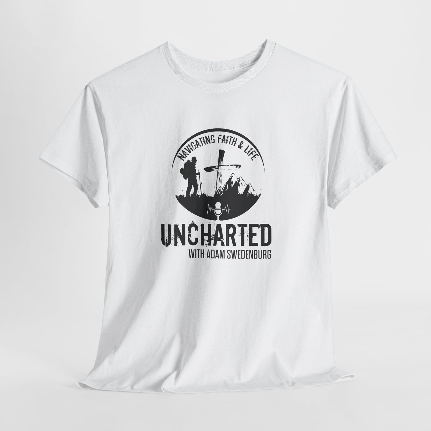 Uncharted Adventure Tee | Unisex Heavy Cotton Shirt, Casual Wear, Travel Gift, Outdoor Adventure, Nature Lovers, Summer Tee