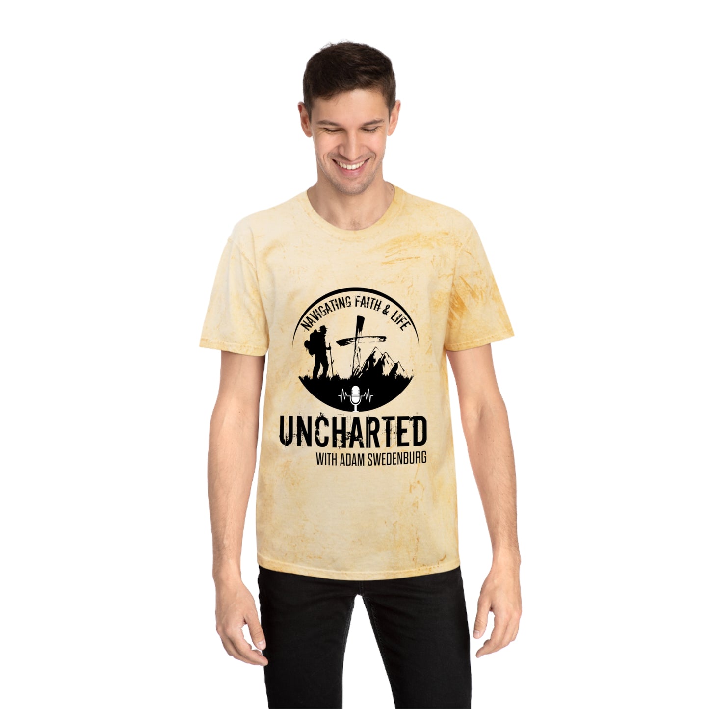 Unisex Color Blast T-Shirt - Embrace Adventure, Faith & Life with Unique Tie-Dye, Great for Casual Outings, Gifts, and Celebrations