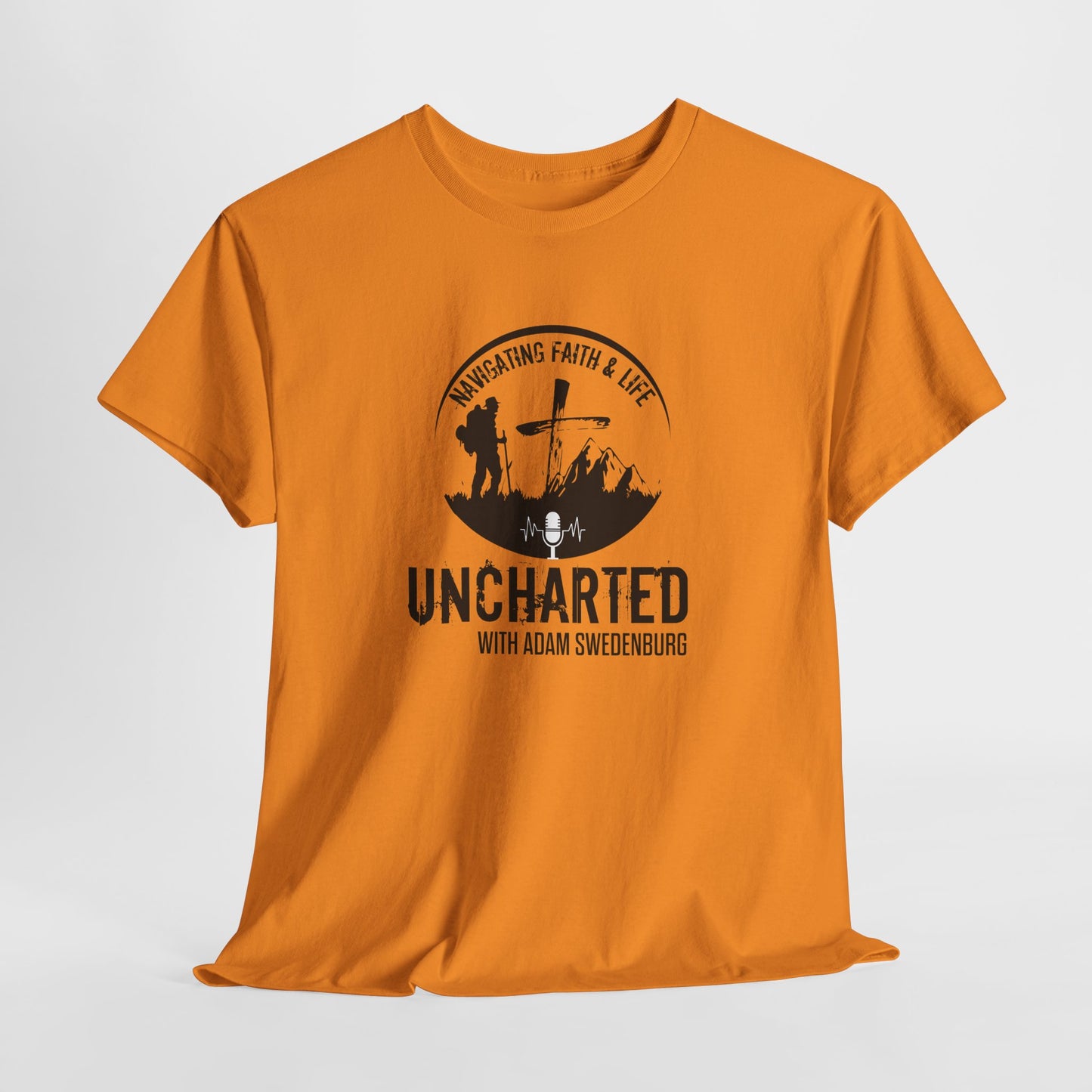 Uncharted Adventure Tee | Unisex Heavy Cotton Shirt, Casual Wear, Travel Gift, Outdoor Adventure, Nature Lovers, Summer Tee