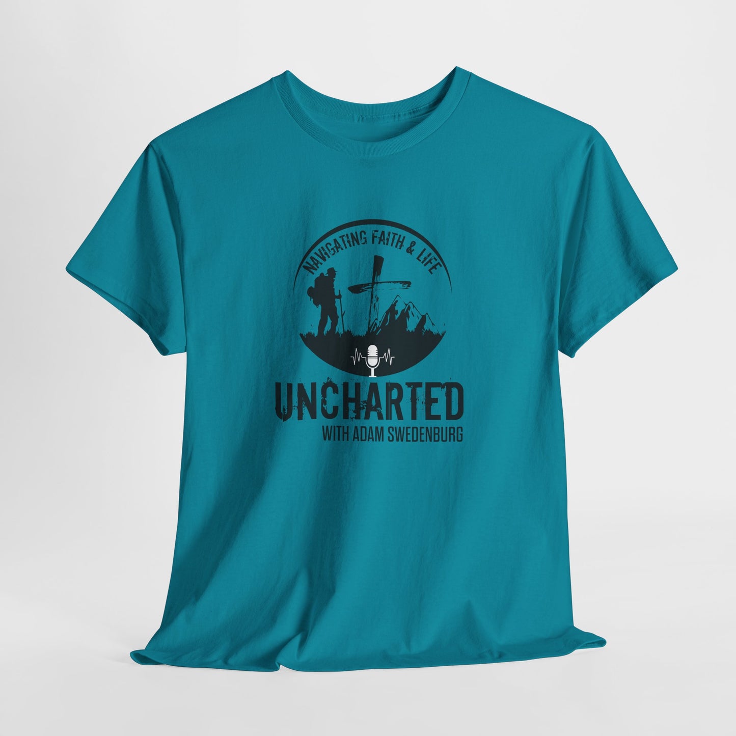 Uncharted Adventure Tee | Unisex Heavy Cotton Shirt, Casual Wear, Travel Gift, Outdoor Adventure, Nature Lovers, Summer Tee