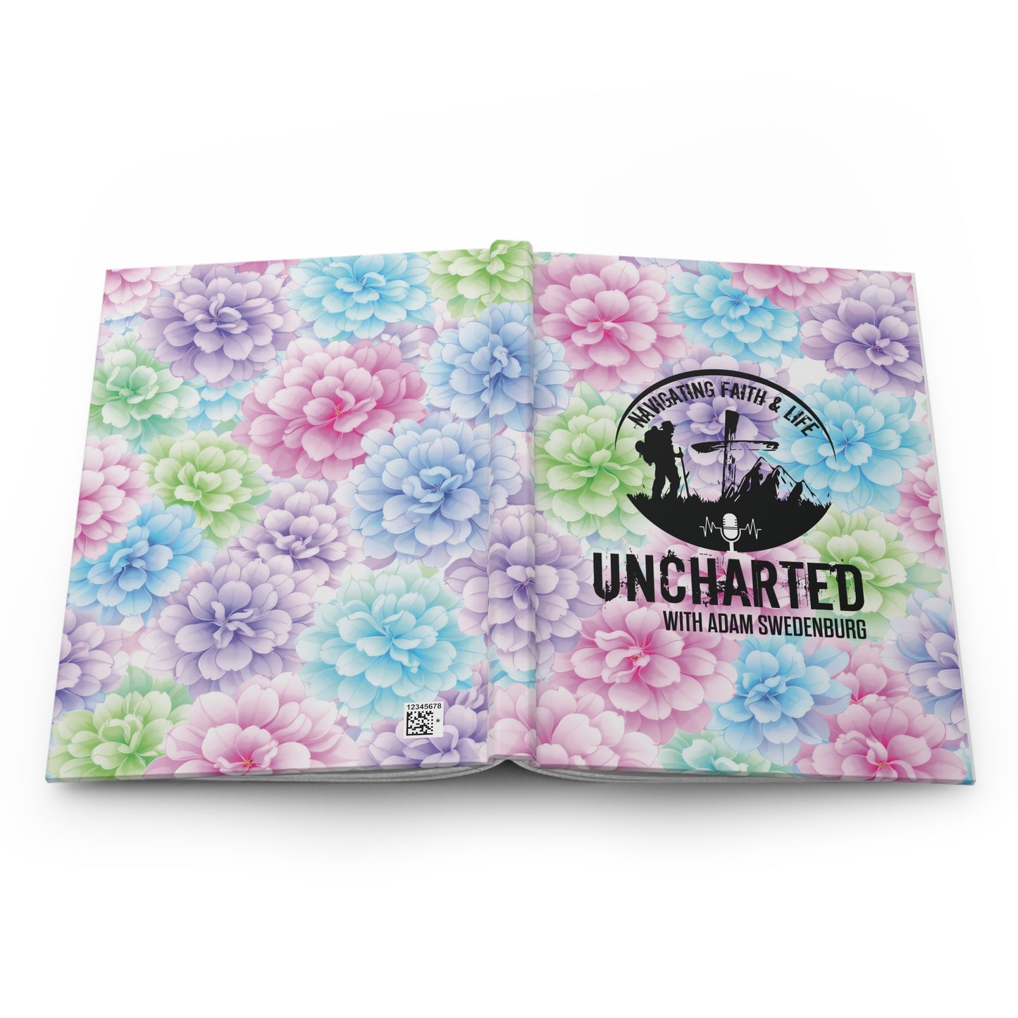 Uncharted Journal — "Navigating Faith & Life" Hardcover Notebook