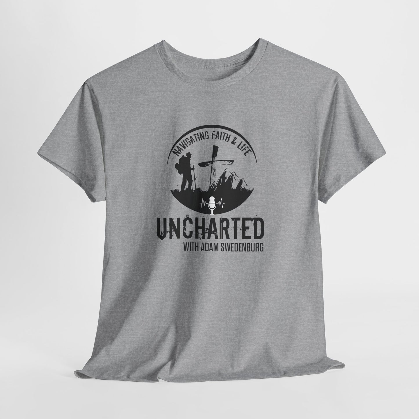 Uncharted Adventure Tee | Unisex Heavy Cotton Shirt, Casual Wear, Travel Gift, Outdoor Adventure, Nature Lovers, Summer Tee