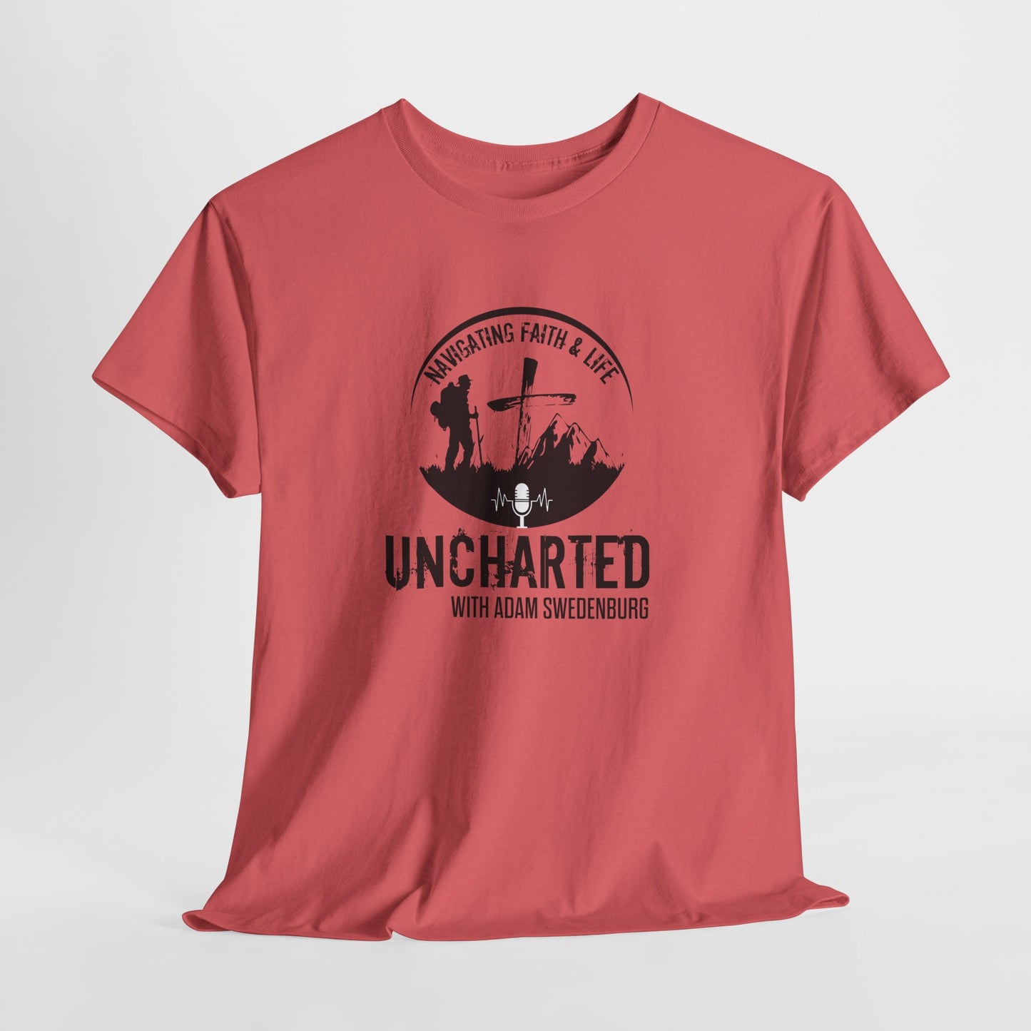 Uncharted Adventure Tee | Unisex Heavy Cotton Shirt, Casual Wear, Travel Gift, Outdoor Adventure, Nature Lovers, Summer Tee