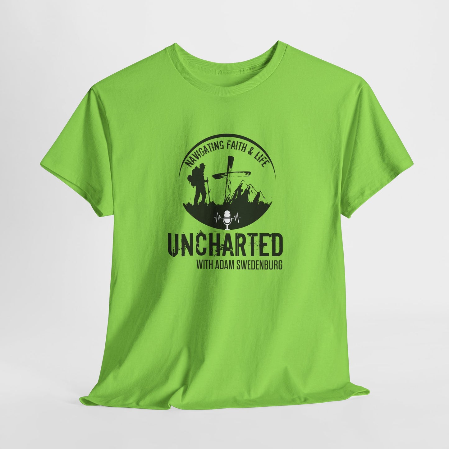 Uncharted Adventure Tee | Unisex Heavy Cotton Shirt, Casual Wear, Travel Gift, Outdoor Adventure, Nature Lovers, Summer Tee