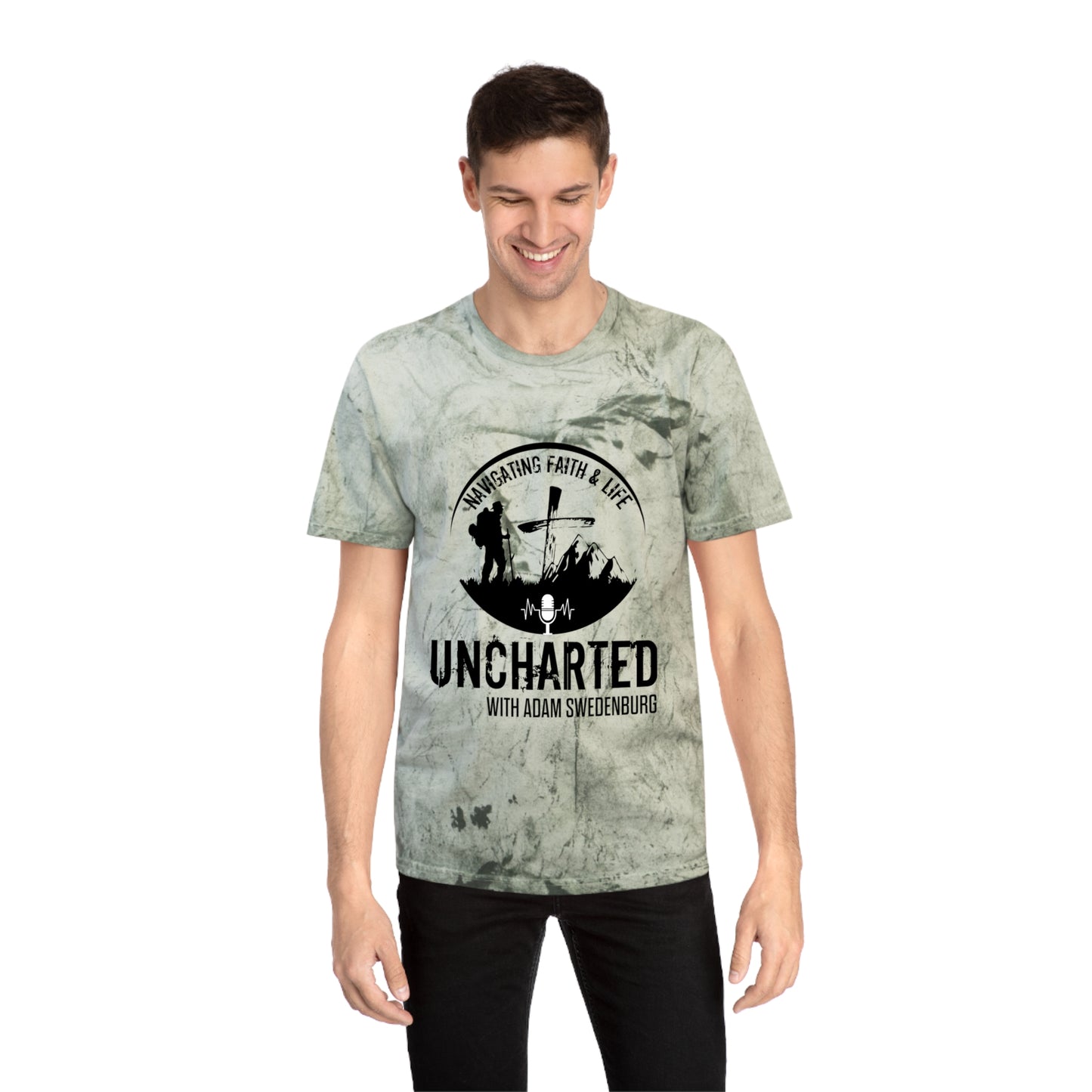 Unisex Color Blast T-Shirt - Embrace Adventure, Faith & Life with Unique Tie-Dye, Great for Casual Outings, Gifts, and Celebrations