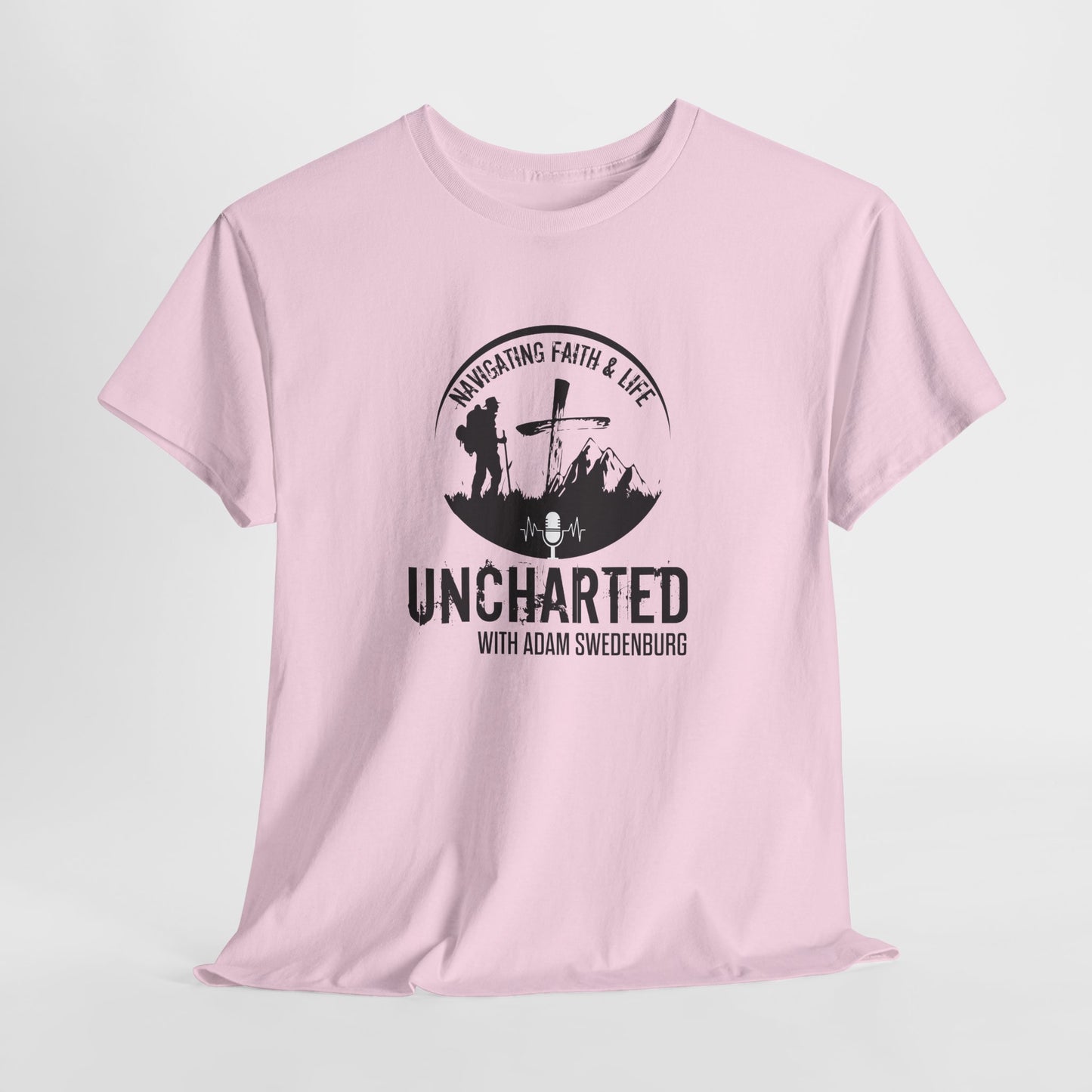Uncharted Adventure Tee | Unisex Heavy Cotton Shirt, Casual Wear, Travel Gift, Outdoor Adventure, Nature Lovers, Summer Tee