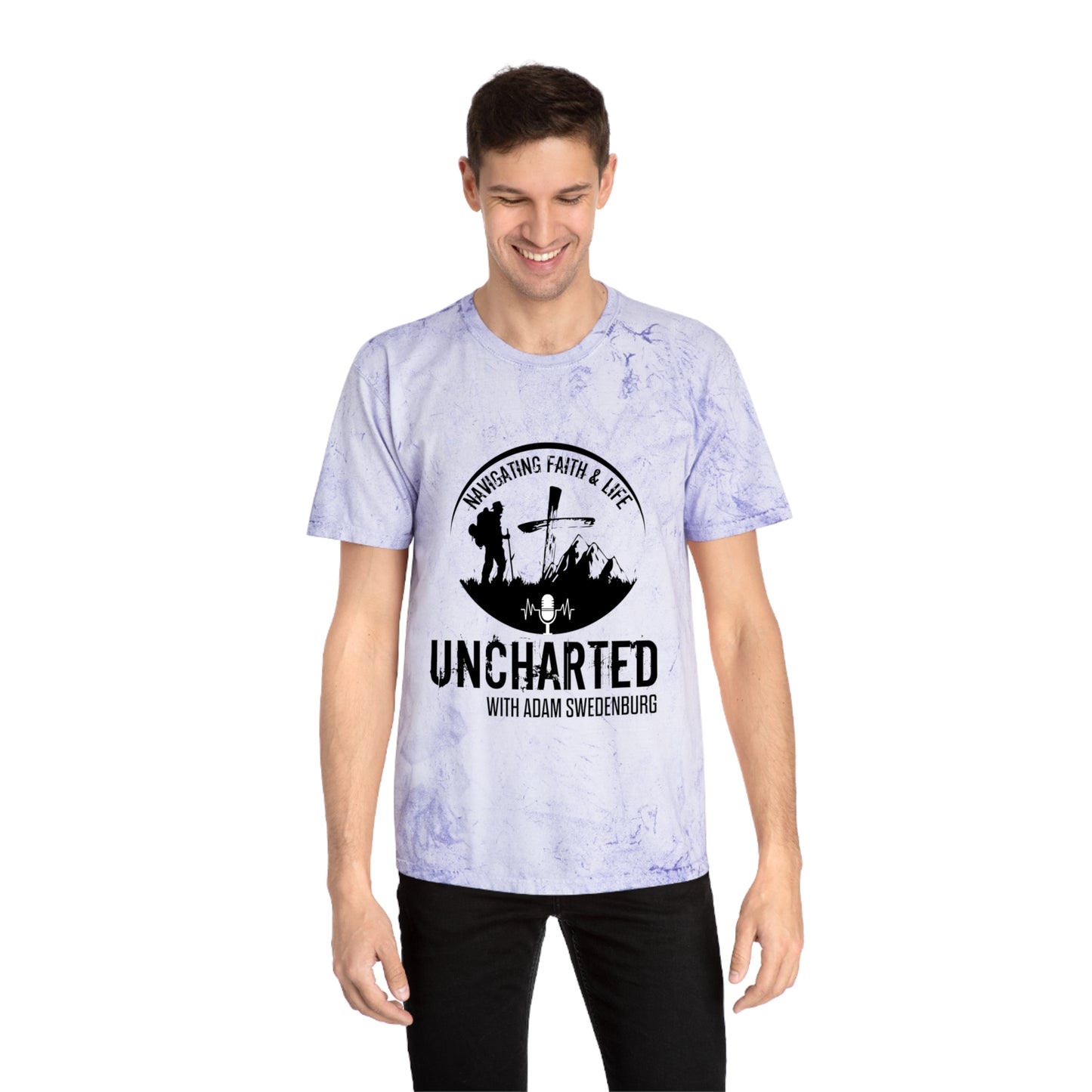 Unisex Color Blast T-Shirt - Embrace Adventure, Faith & Life with Unique Tie-Dye, Great for Casual Outings, Gifts, and Celebrations