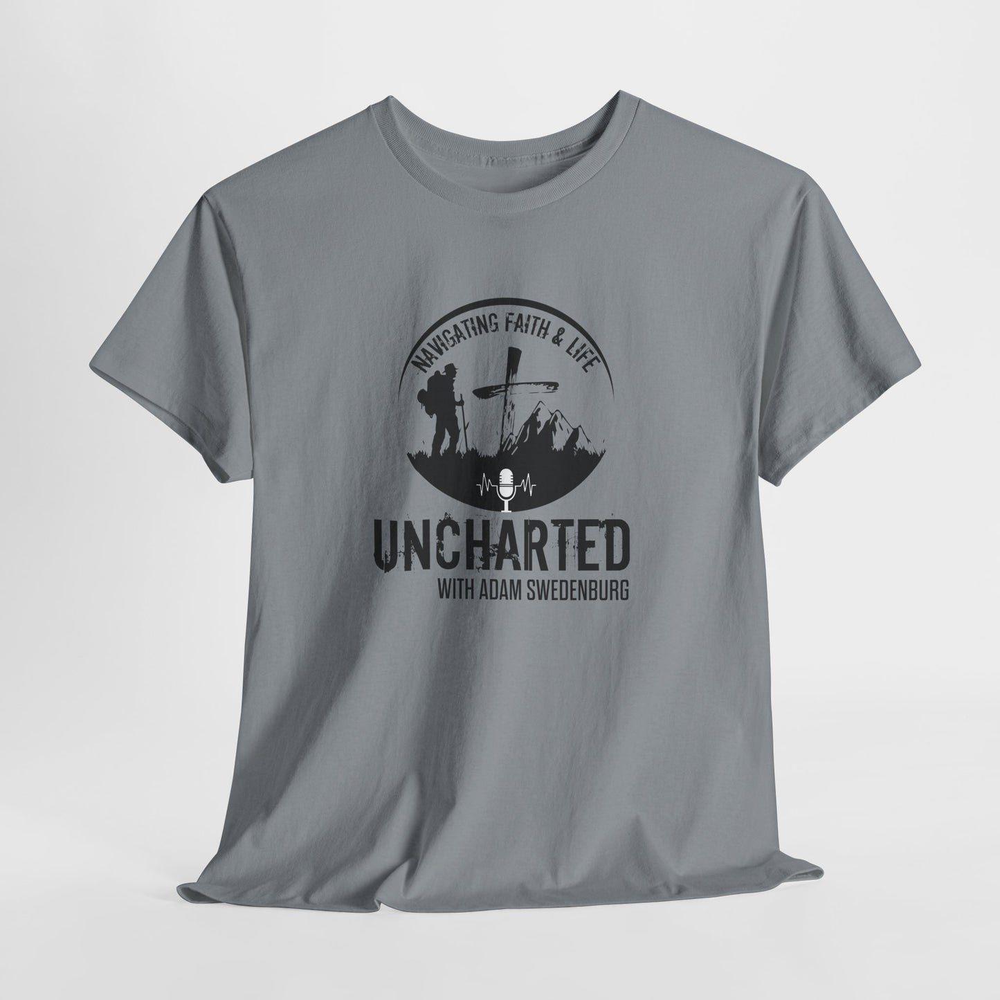 Uncharted Adventure Tee | Unisex Heavy Cotton Shirt, Casual Wear, Travel Gift, Outdoor Adventure, Nature Lovers, Summer Tee