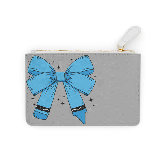 Stylish Mini Clutch Bag with Bow & Adventure Themes, Trendy Accessory for Everyday, Girls Night Out, Gift Ideas, Fashion Statement