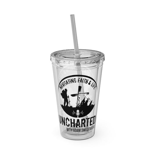 Sunsplash Adventure Tumbler, Travel Mug, Insulated Cup for Outdoor Lovers, Gifts for Travelers, Motivational Drinkware