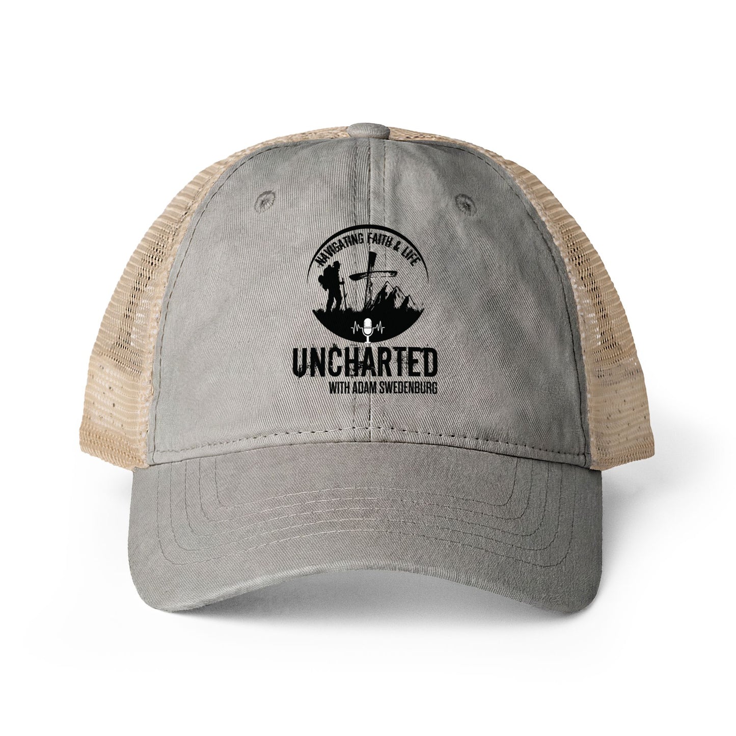 Women's Washed Mesh-Back Cap