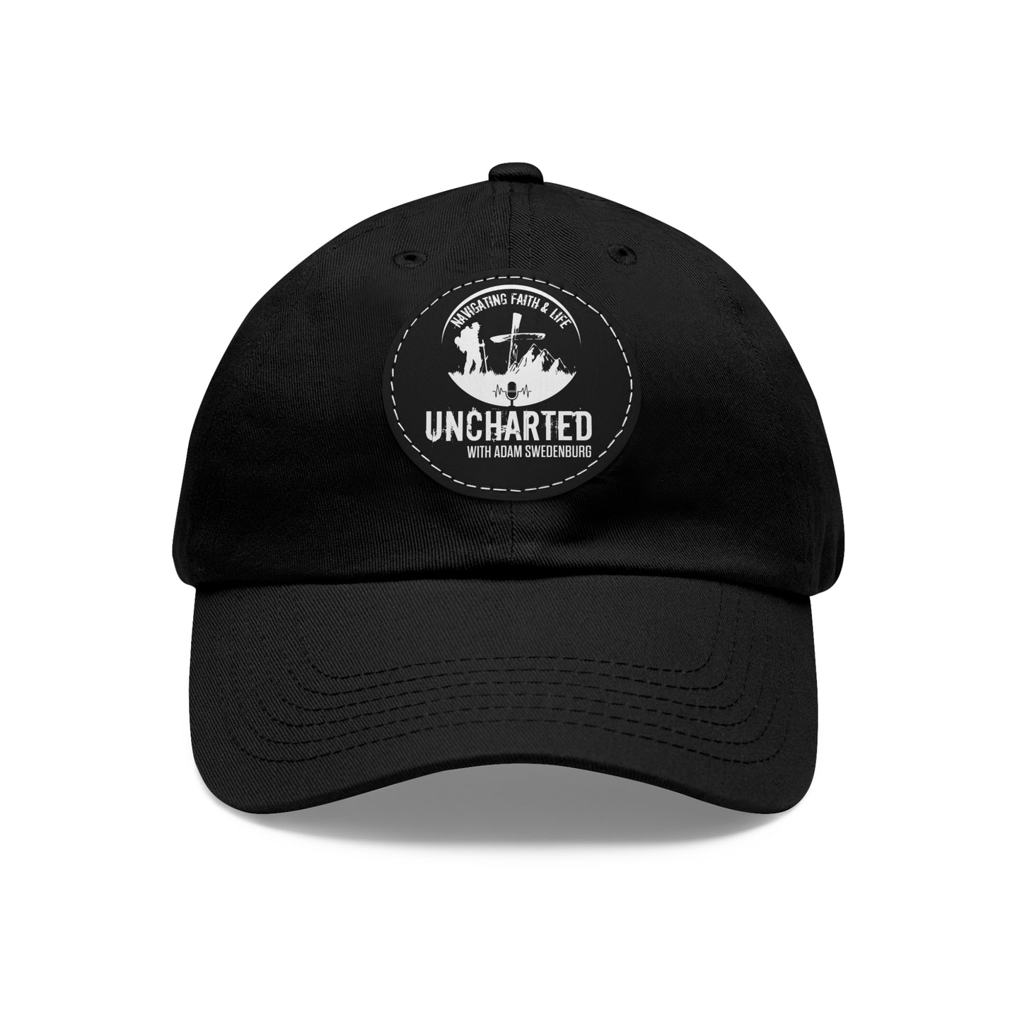 Stylish Dad Hat with Leather Patch, Uncharted Adventure Cap, Gift for Dads, Outdoor Activities, Fashionable Baseball Hat, Unique [...]