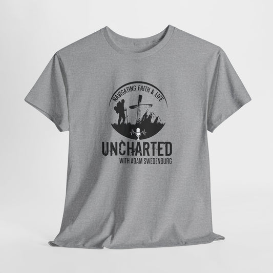 Uncharted Adventure Tee | Unisex Heavy Cotton Shirt, Casual Wear, Travel Gift, Outdoor Adventure, Nature Lovers, Summer Tee