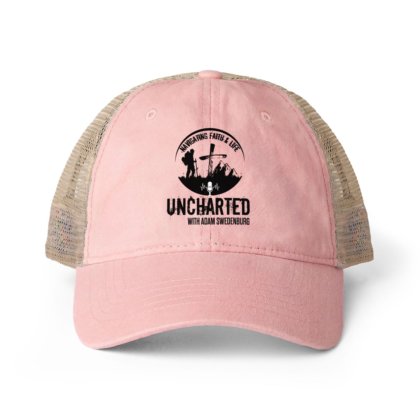 Women's Washed Mesh-Back Cap