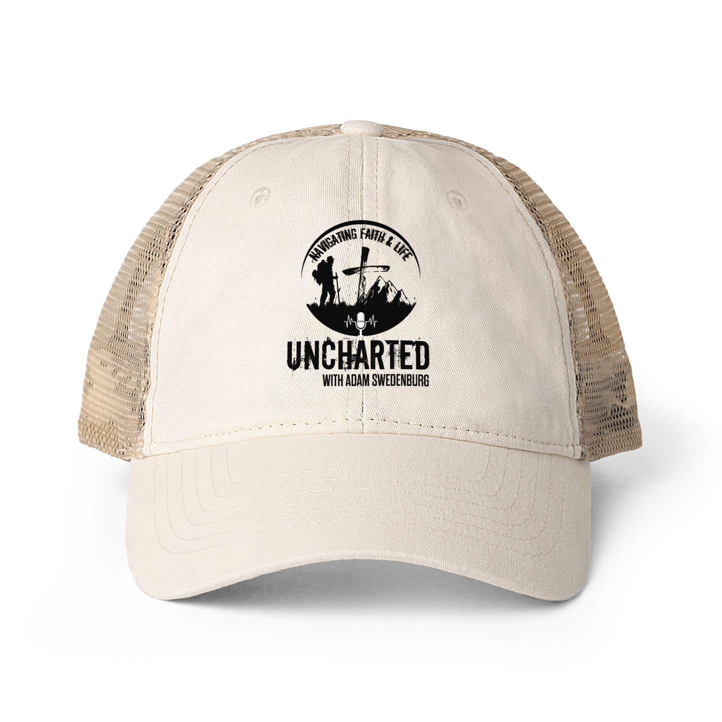 Women's Washed Mesh-Back Cap