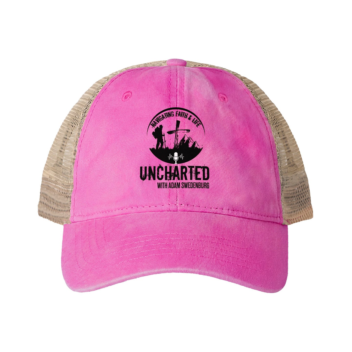 Women's Washed Mesh-Back Cap