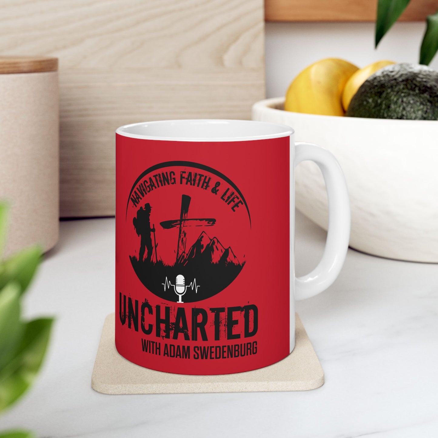 Christmas Camping Mug — "Uncle with a Truck" Holiday Coffee Cup (11oz/15oz)